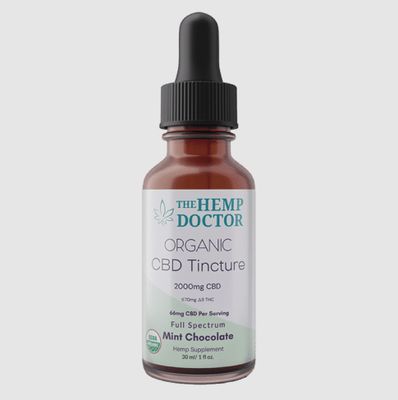 The Hemp Doctor |  CBD Tincture - 2000mg
