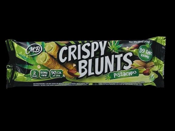 Crispy Blunts - Delta 9 Straws [Pistachio]