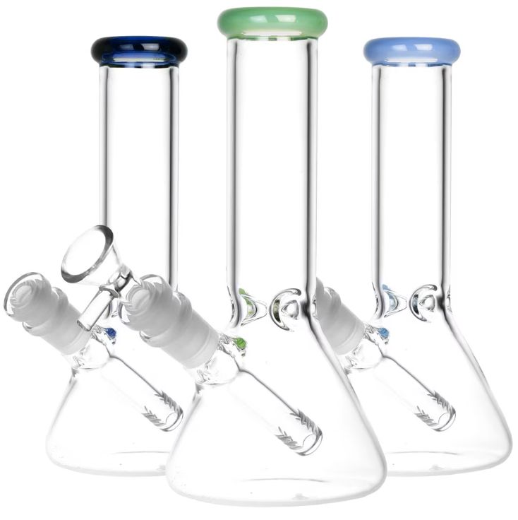 Classic Beaker Glass Water Pipe - 8&quot;/ 14mm F