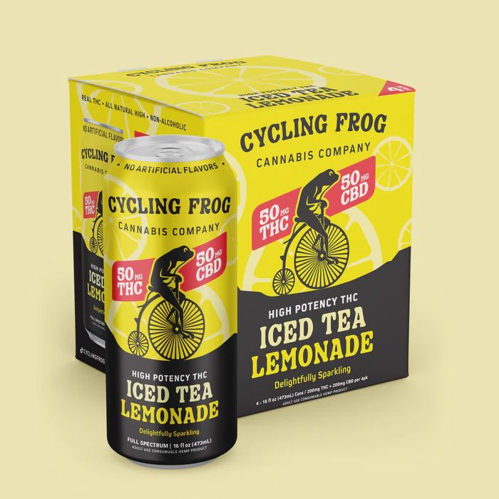 Cycling Frog High Potency THC Iced Tea Lemonade [50mg]