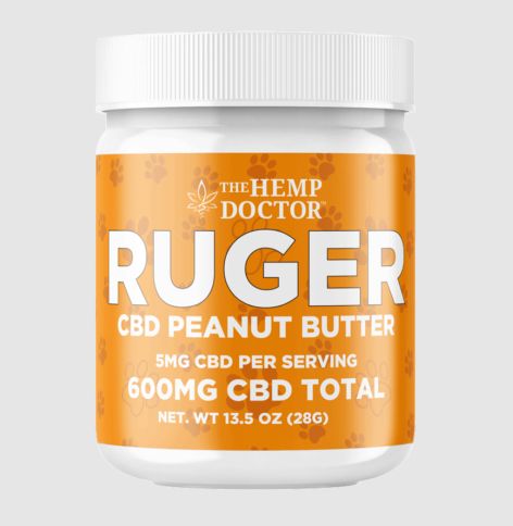 RUGER – CBD Pet Peanut Butter
