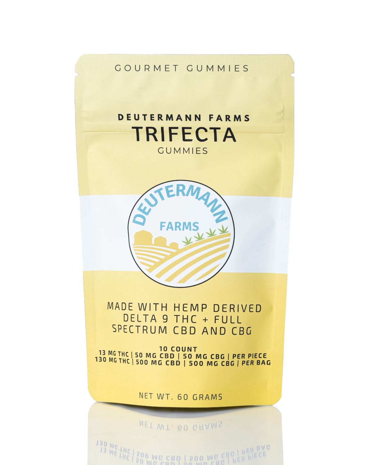 Deutermann Farms D9|CBD|CBG Trifecta Gummies