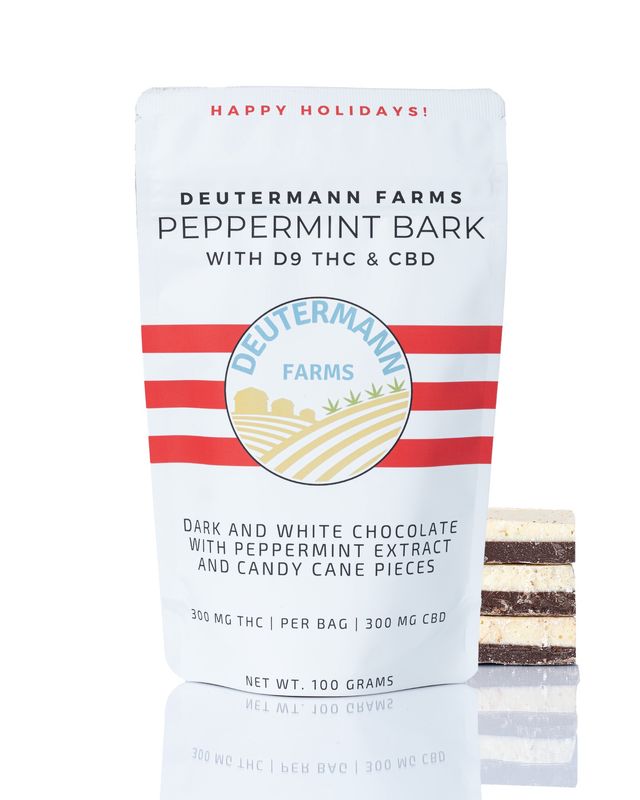 Deutermann Farms - Peppermint Bark 1:1 Delta-9 &amp; CBD