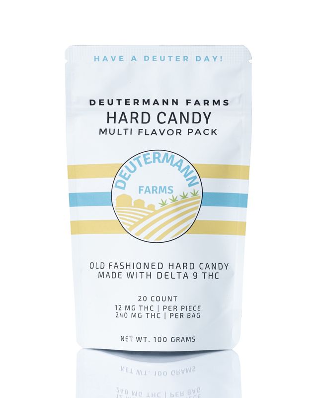 Deutermann Farms Delta 9 Hard Candies - 12mg/pc