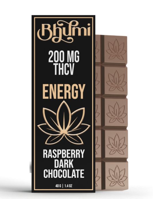 Bhumi Raspberry Dark Chocolate (200mg THCV)