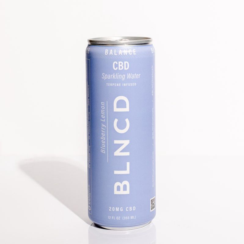 BLNCD | BALANCE – CBD Sparkling Water | Blueberry Lemon