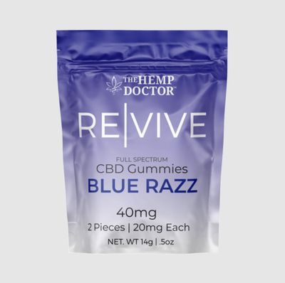 The Hemp Doctor | Revive Full Spectrum CBD Gummies 2ct- 20mg