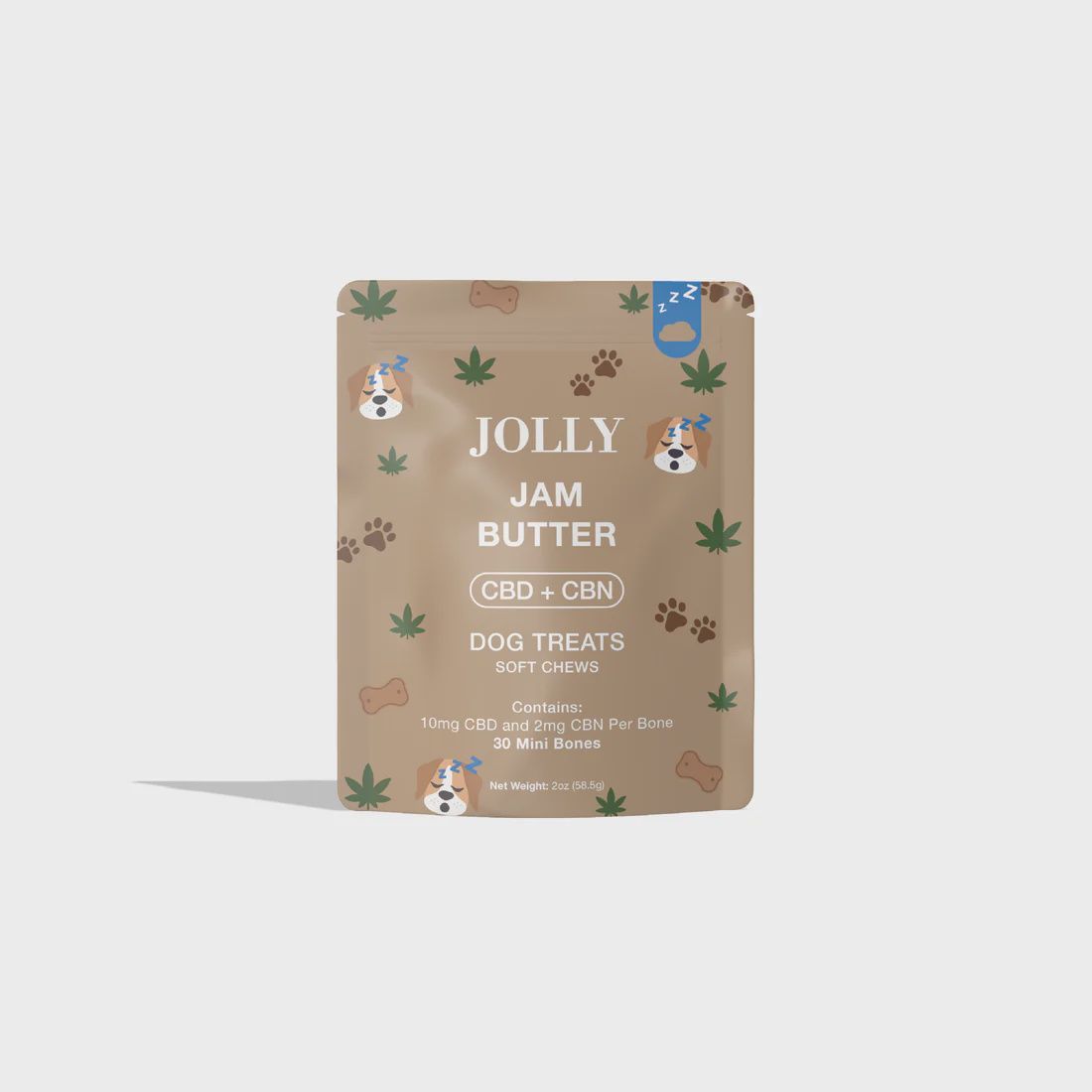 Jolly | Jam Butter Dog Treats 10mg CBD 2mg CBN - 30ct.