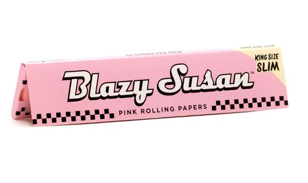 Blazy Susan King Size Pink Rolling Papers