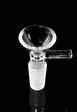 14.5mm Male Clear Glass on Glass Bowl