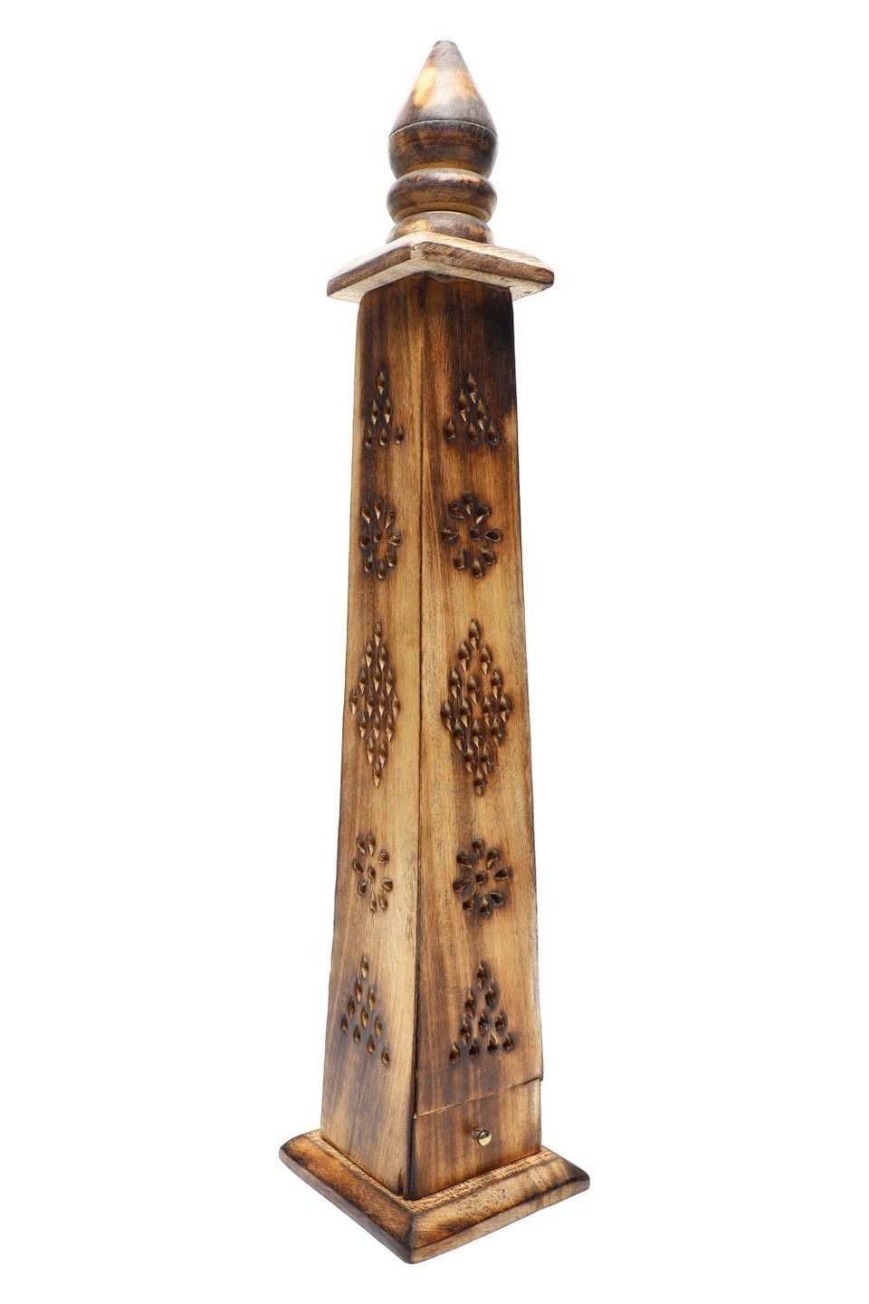 14.5″ Wood Tower Incense Holder