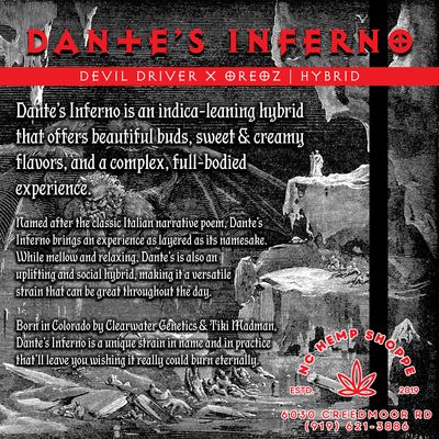 Strain Name Origin of the Week Dante s Inferno