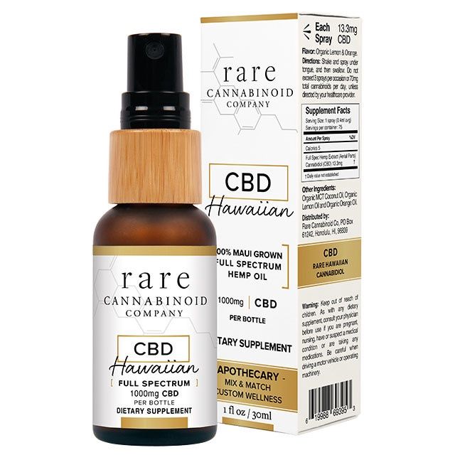 Rare Hawaiian CBD Full Spectrum Tincture