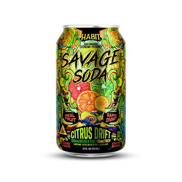 HABIT | Savage Soda | 100mg D9+15mg THCP