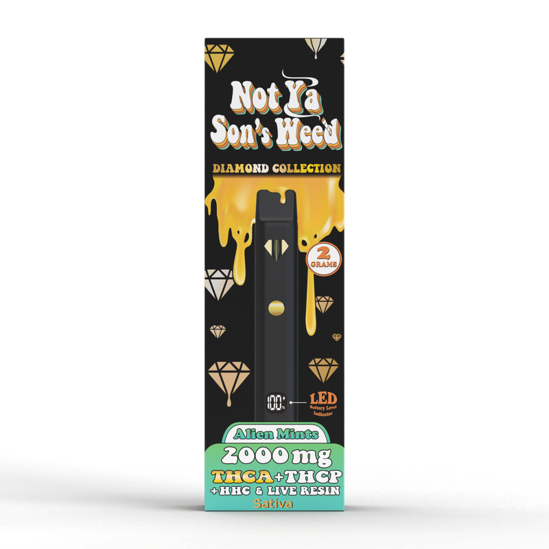 NYSW THCA Disposable: Alien Mints (Sativa) - 2g