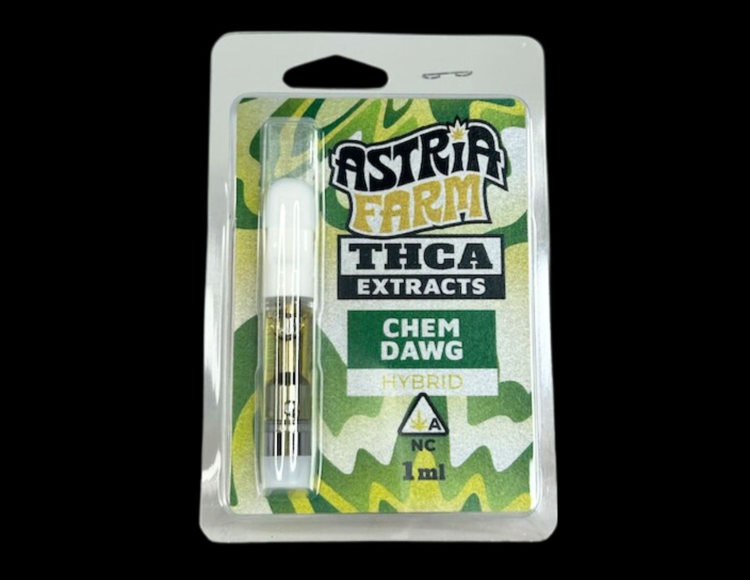 Astria Farm | 1g THCa Cartridge, Strain: Chem Dawg [Hybrid]