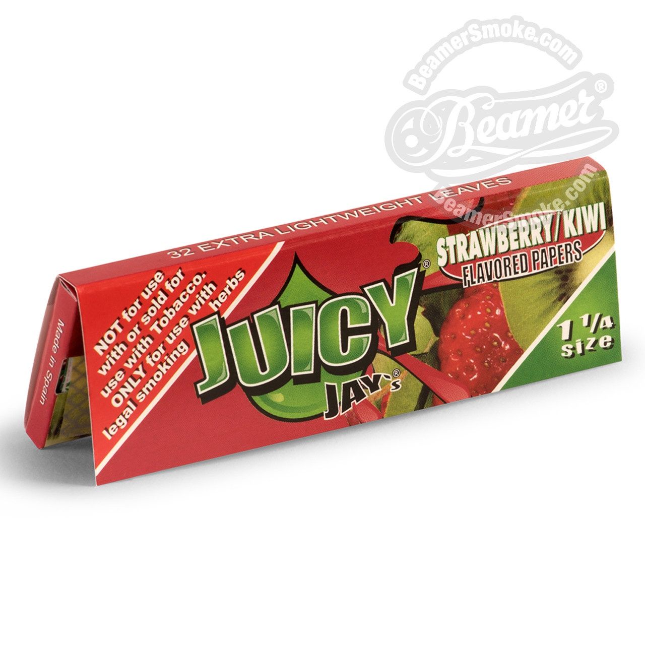 Juicy Jay Papers 1 1/4, Flavor: Strawberry/Kiwi