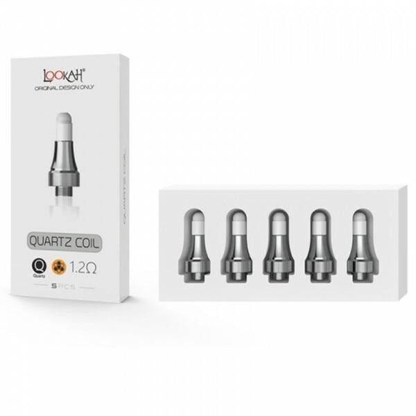 Lookah Seahorse Pro Replacement Coils - 5ct, Material: Quartz