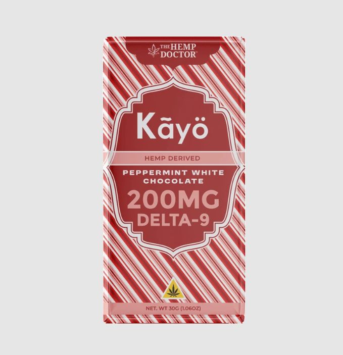 Kayo D9 Peppermint White Chocolate Bar 200mg