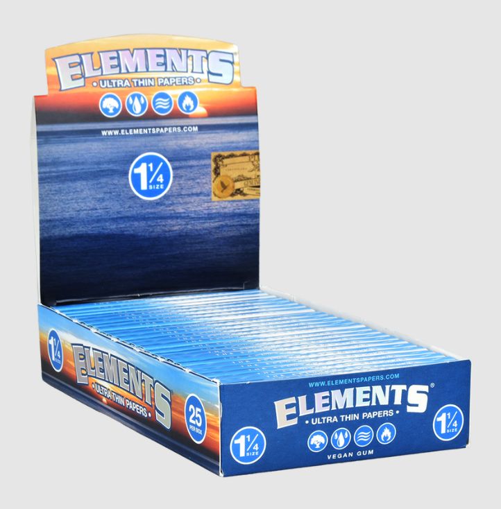 Elements 1 1/4 Size Rolling Papers
