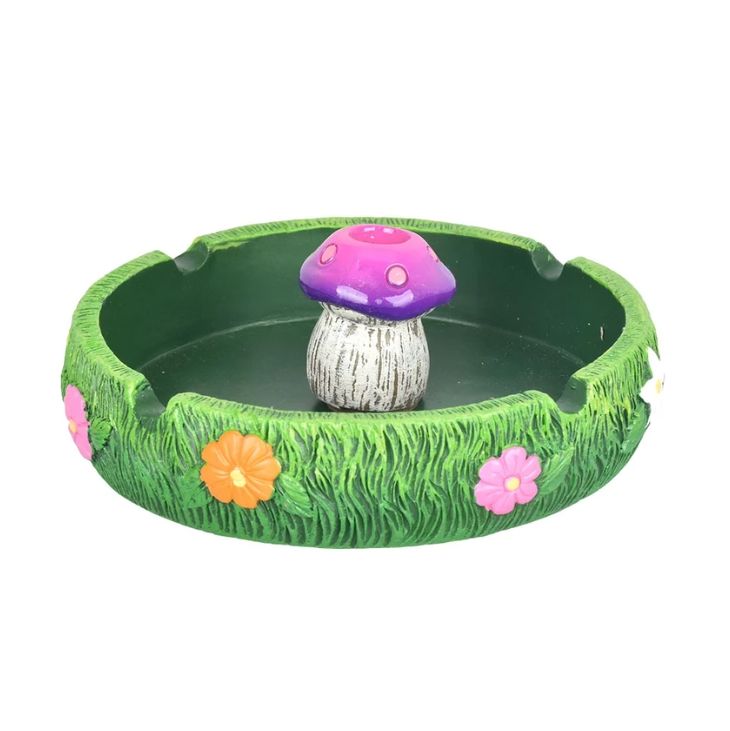 Springtime Mushroom Snuffer Ashtray | 5"