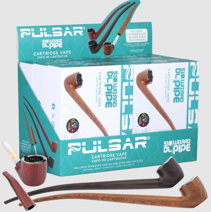 Pulsar 510 DL Wizard Pipe Cartridge Vape