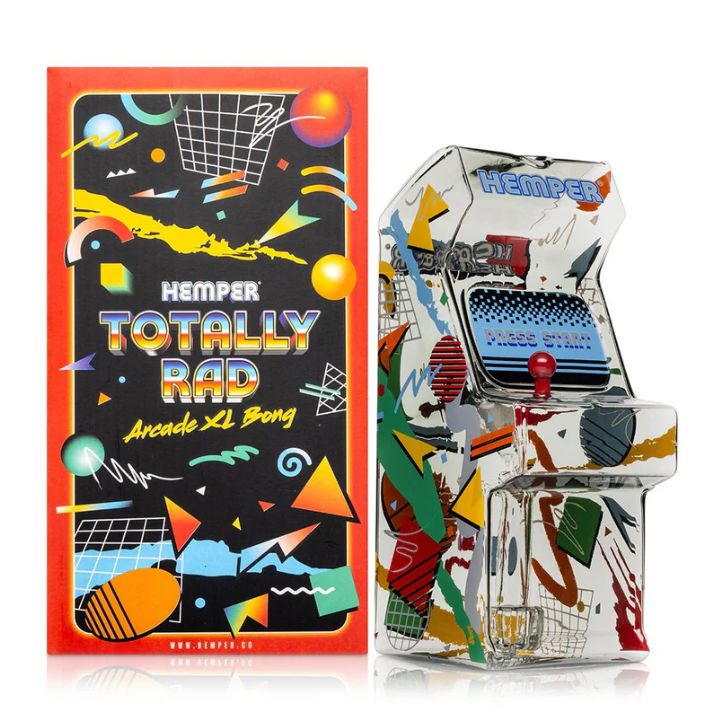 9.5" Hemper Totally Rad Arcade XL Bong