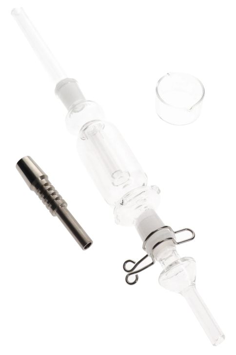 11.5" Glass Dab Straw Kit