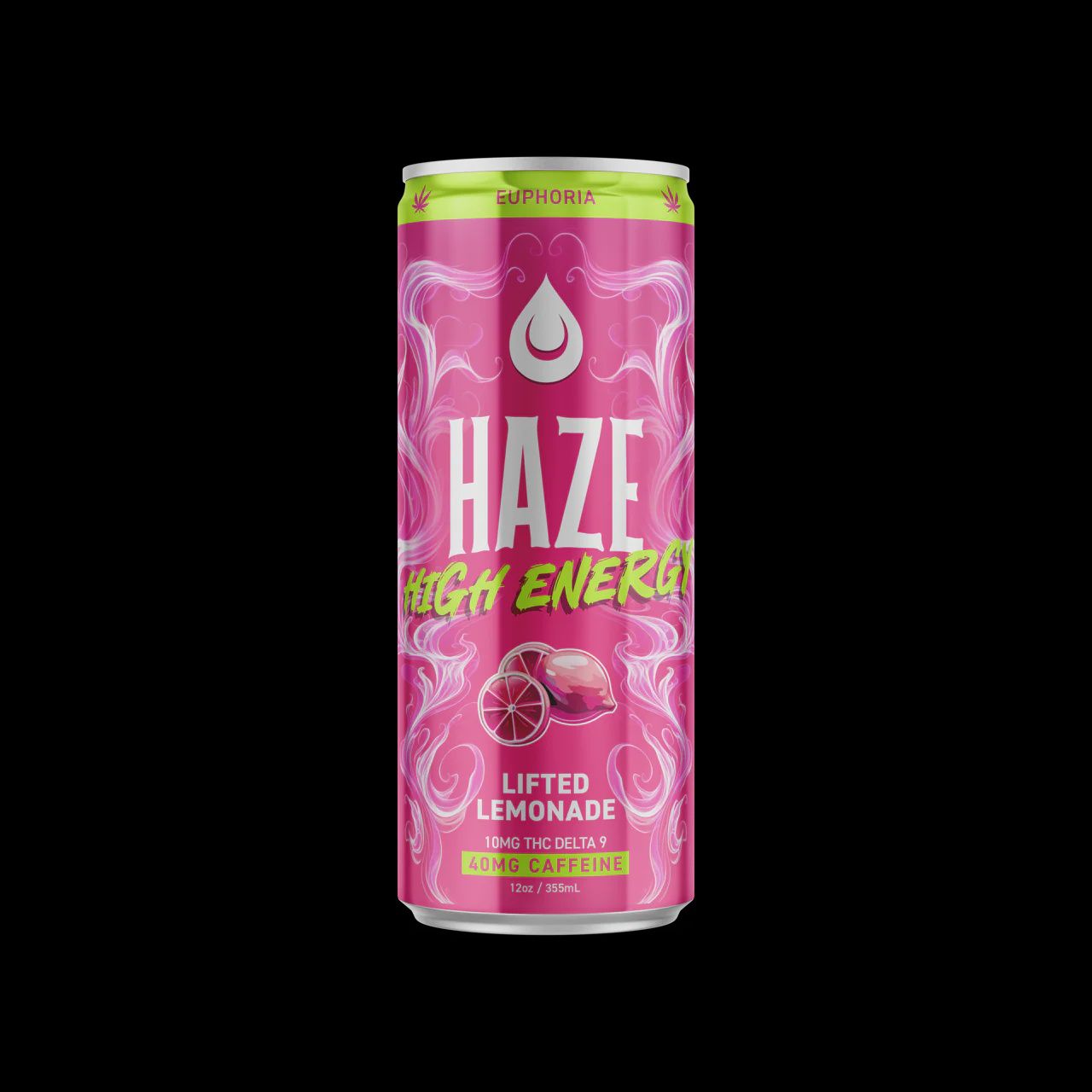 Haze 10mg THC Delta 9 + 40 mg Caffeine | High Energy, Flavor: Lifted Lemonade