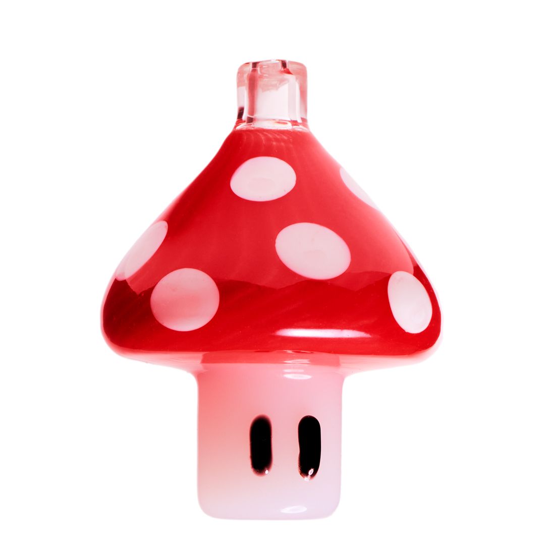 Mushroom Carb Cap, Color: Red