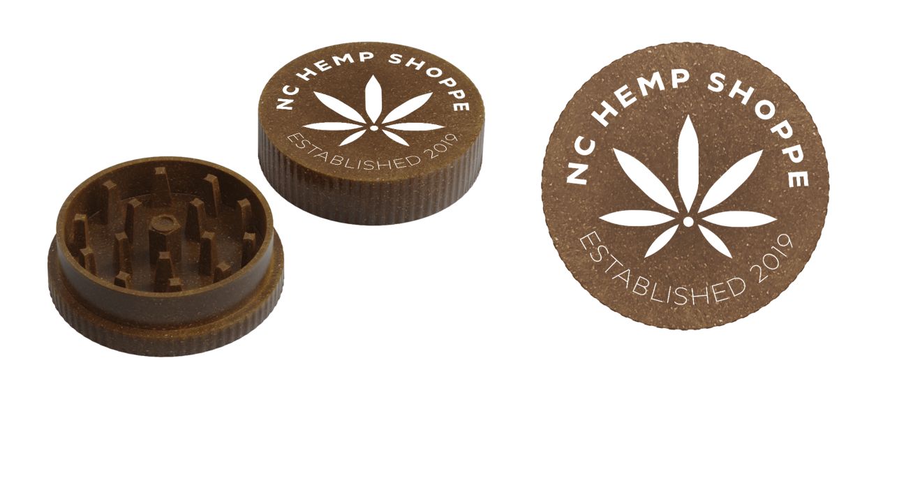 NC Hemp Shoppe Biodegradable Hemp Grinder