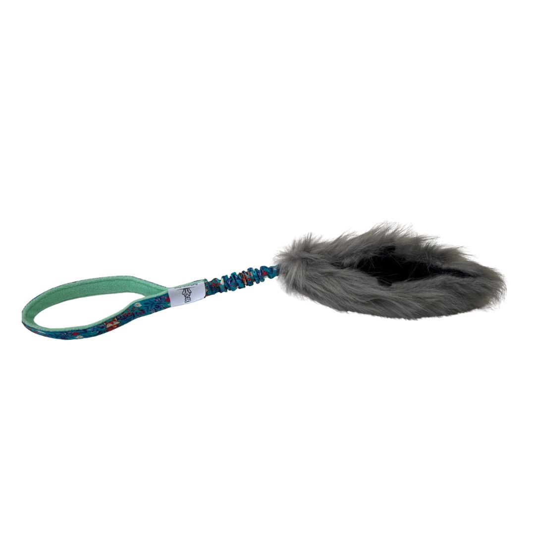 Futterbeutel Zergel mit Kunstfell und extra starkem Bungee