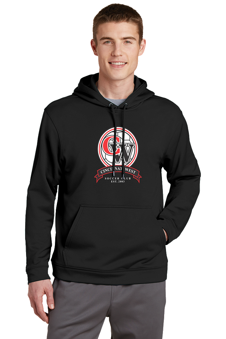 Sport-Tek® Sport-Wick® Fleece Hooded Pullover