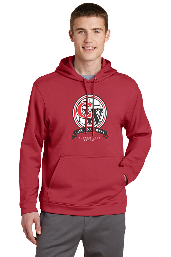 Sport-Tek® Sport-Wick® Fleece Hooded Pullover