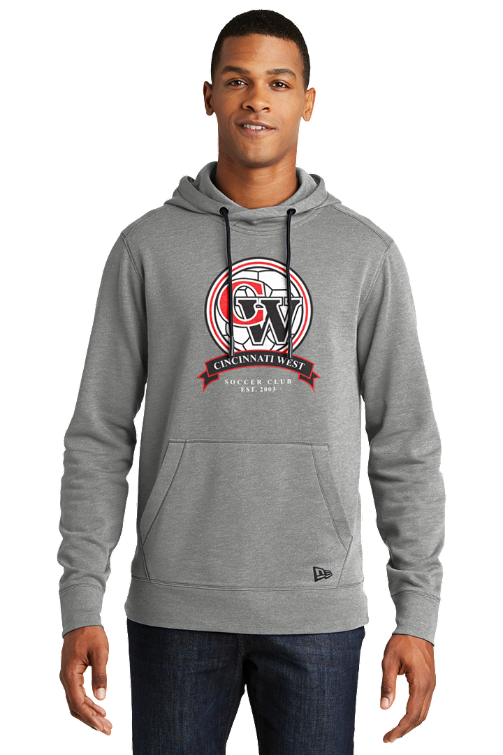 New Era Tri-Blend Fleece Pullover Hoodie