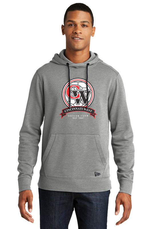 New Era Tri-Blend Fleece Pullover Hoodie