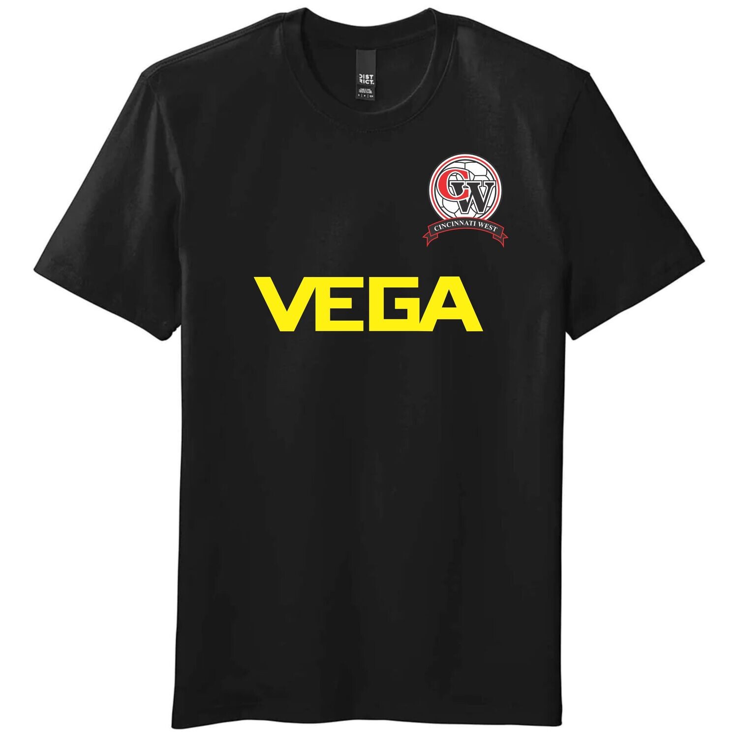 PRACTICE TEE VEGA BLACK
