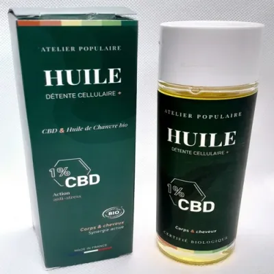 Huile Détente Cellulaire + CBD