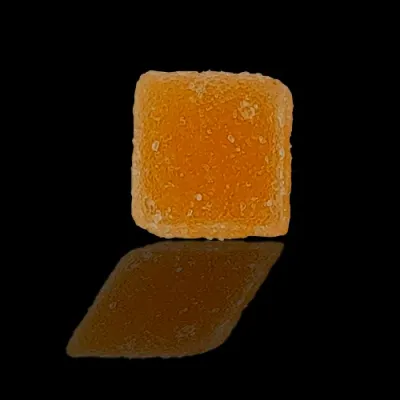 CBD candies with Mandarin flavor from the Grand Est