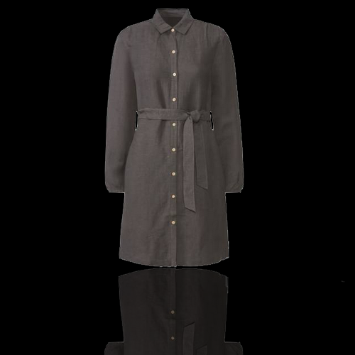 Gray Shirt Dress