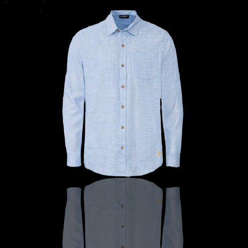 Blue Hemp Shirt
