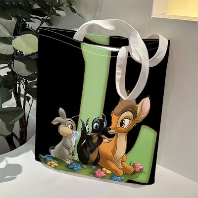 Hemp Tote Bag – Forest and Fawn Theme