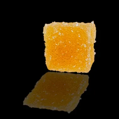 CBD lemon flavored candies from the Grand Est