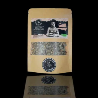 Organic herbal tea for menstrual pain from Occitanie - CBD: 12%