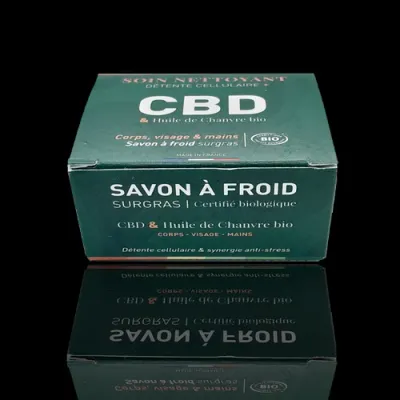 CBD cold cleansing soap from Isle of France