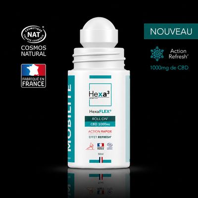 Roll-On CBD 1000mg – Effet Refresh