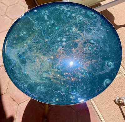 Galaxy Glow In the Dark Table