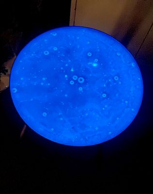 Galaxy Glow In the Dark Table