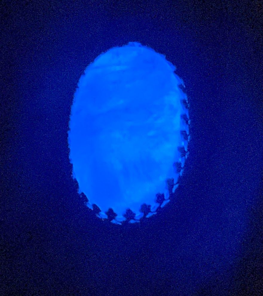 Moonstone Silver Ring (Glow-in-the-dark)