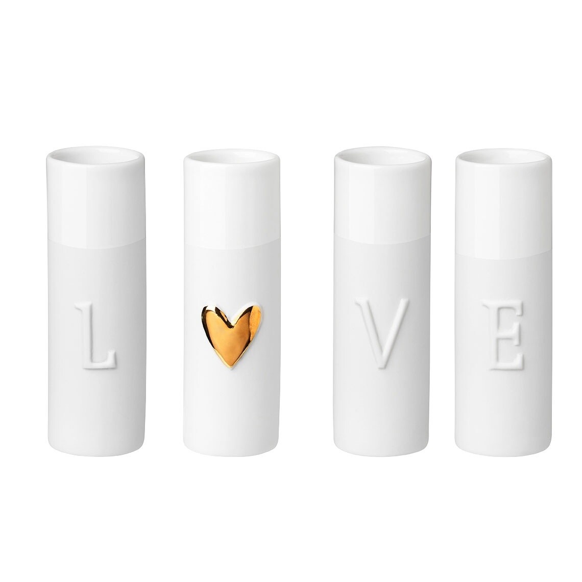 Mini vaasjes Love